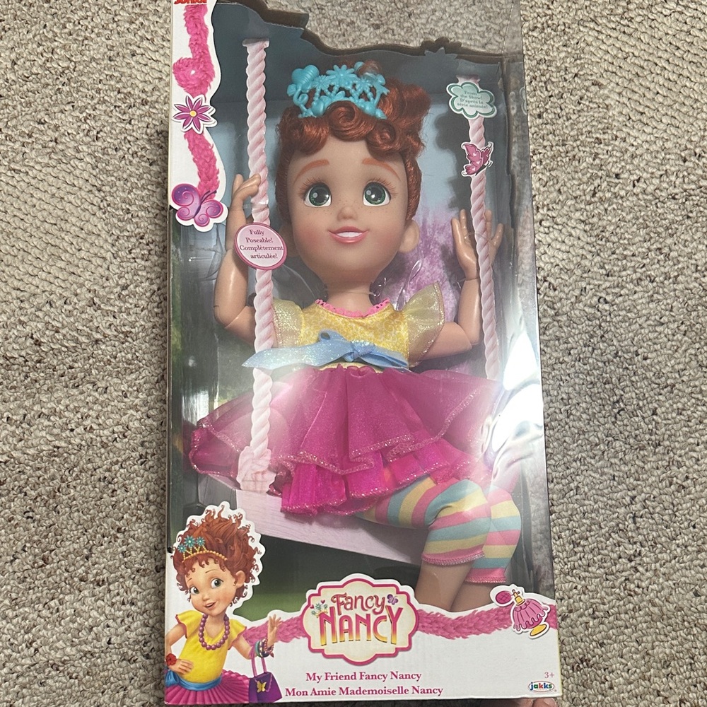 Rare Jakks Pacific Fancy Nancy posable doll. Brand new in box. Never opened.